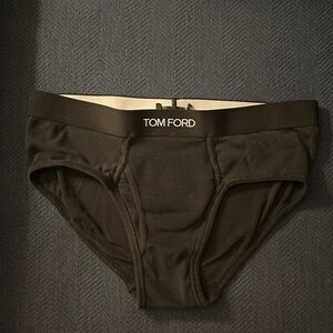 Tom Ford Classic Black Briefs | XL | GUC